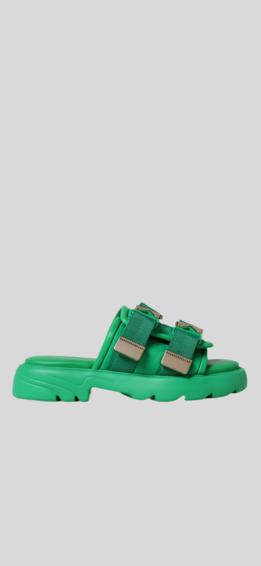 Bottega Veneta Flash Sandal Green