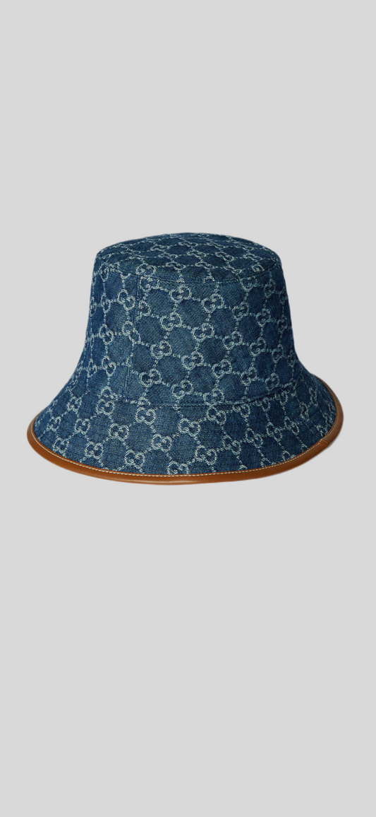 Gucci Bucket Hat in denim GG