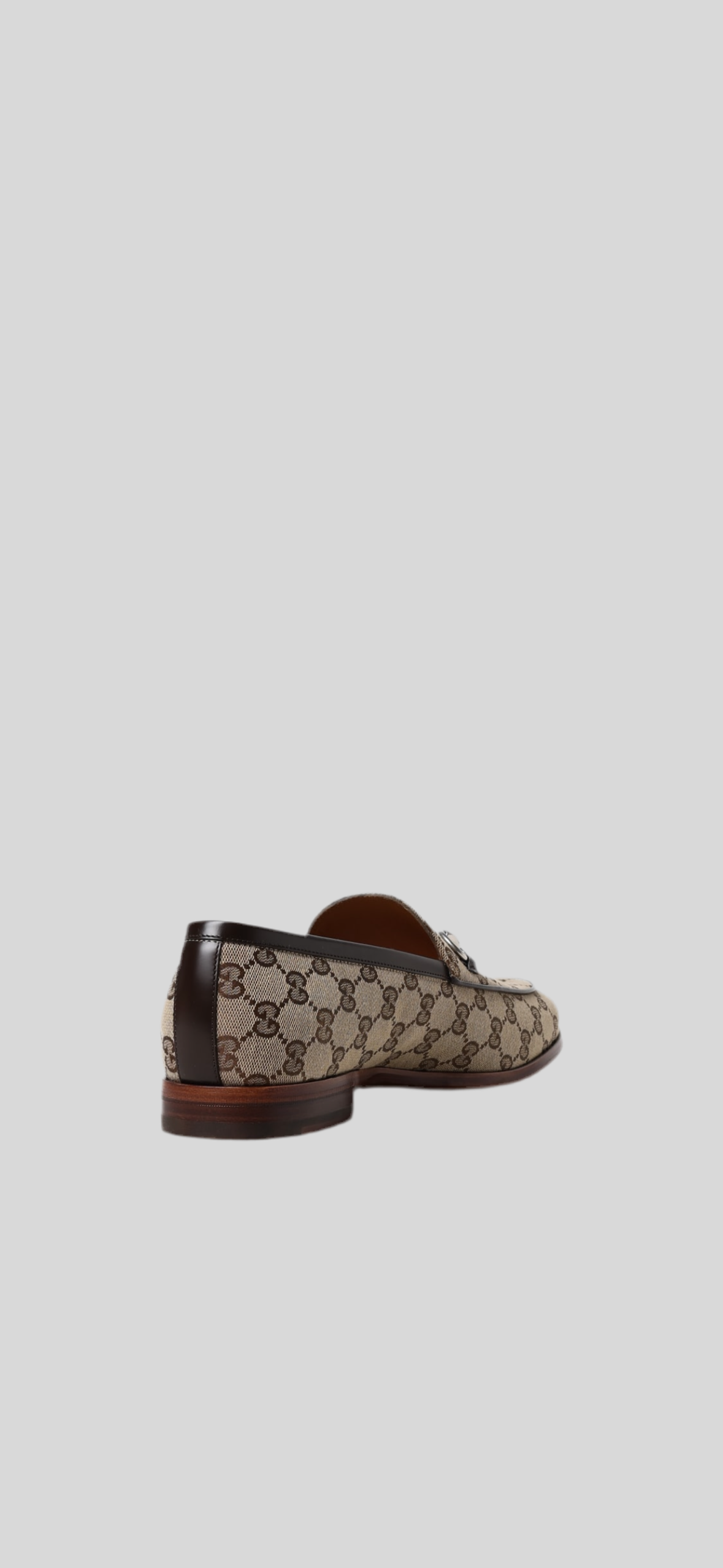 Mocassino Gucci in tessuto GG Supreme