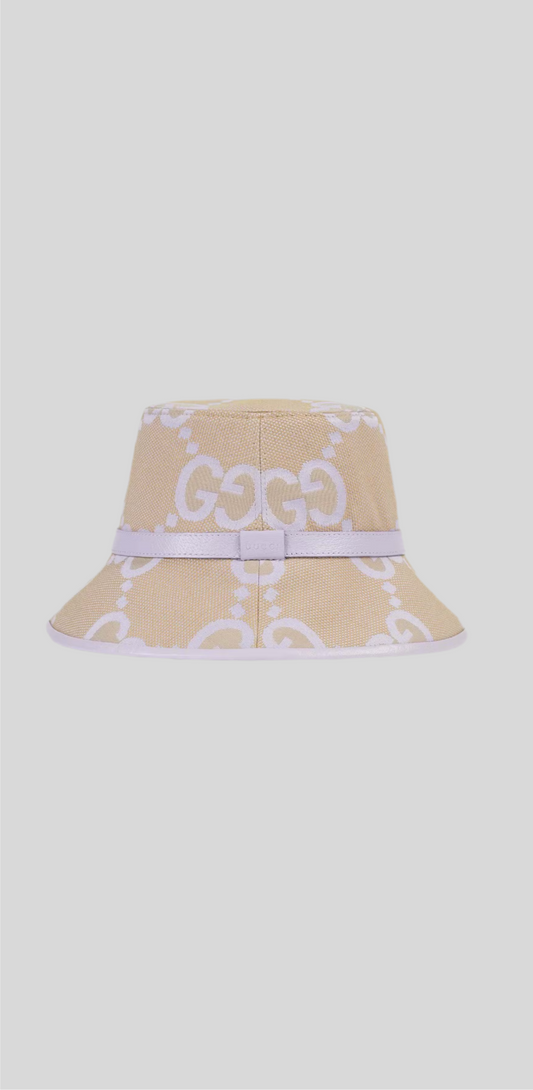 Gucci Jumbo GG Monogram Canvas Bucket Hat