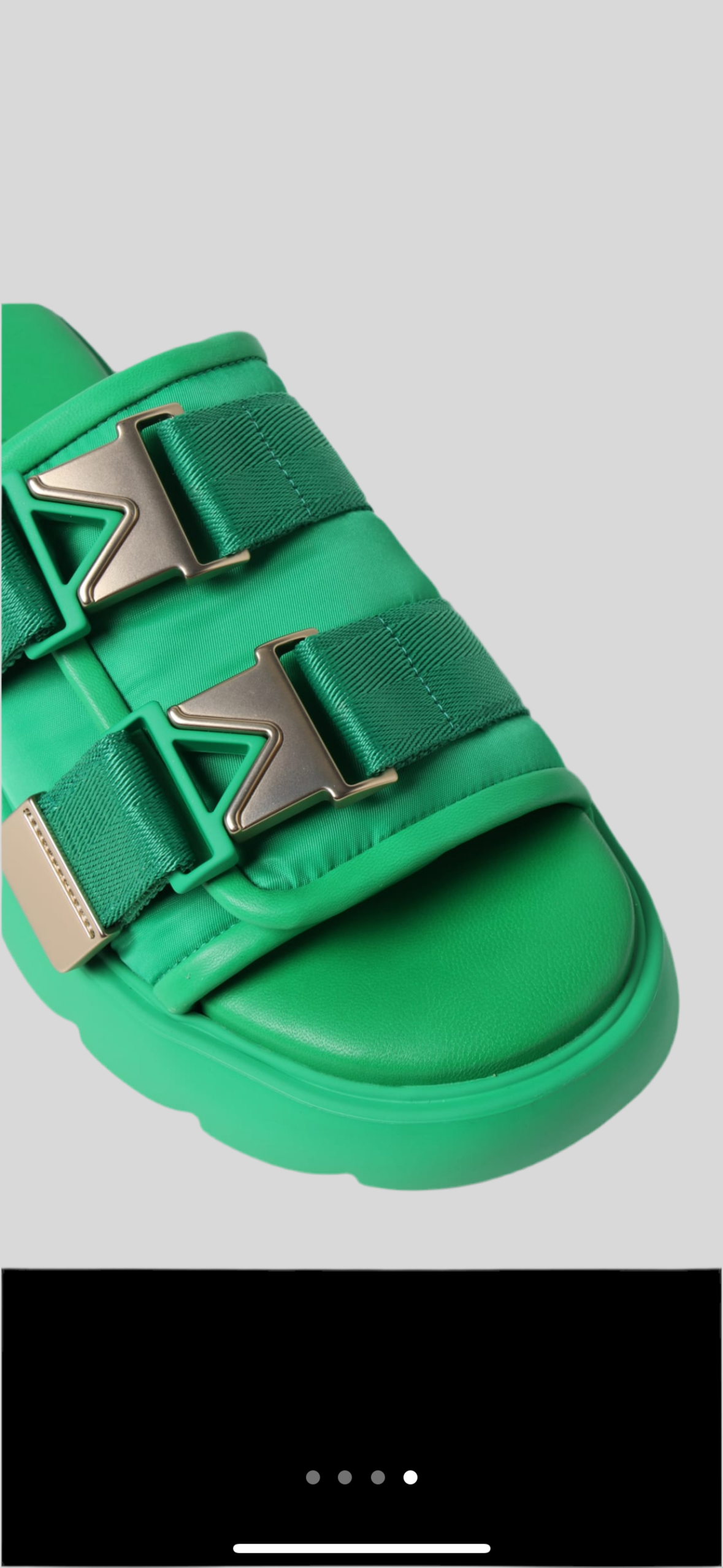 Bottega Veneta Flash Sandal Green